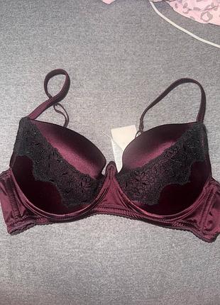 Бюстгальтер tezenis бордовий