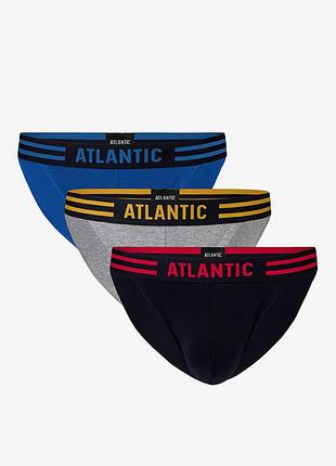 Трусы мужские танга atlantic 3mp-103 красный, xl