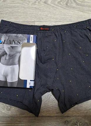Чоловічі труси шорти подовжені lans "соти" 3xl