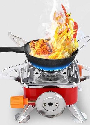 Портативная газовая плита portable card type stove k-202