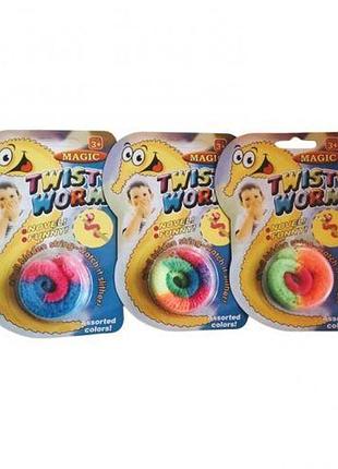 Игрушка "magic twisty worm" (пушистик байла)