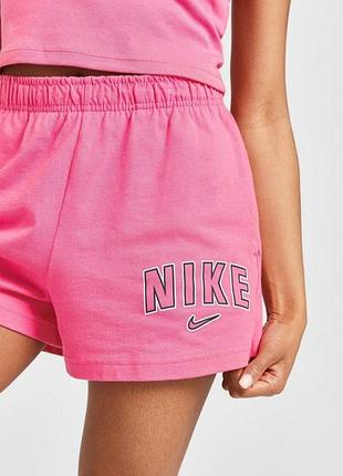 Шорты женские nike розовые р.м 100% хлопок