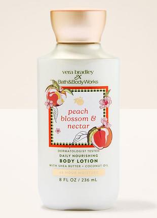 Парфюмированный лосьон для тела bath and body works peach blossom &amp; nectar