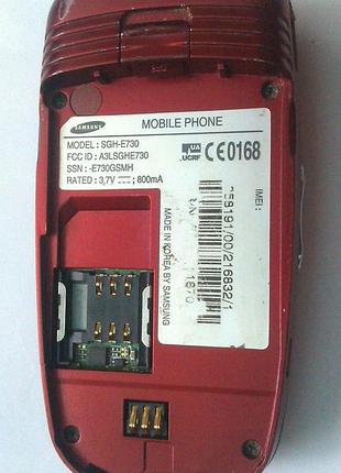 Мобильный телефон samsung sgh-e730 8