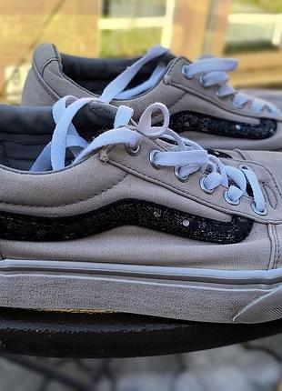 Vans old skool 40-41 р 26 см оригінал бежеві кеди кросівки унісекс