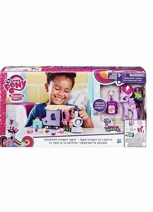 Новий у коробці ігровий набір my little pony explore equestria потяг дружби (в5363)