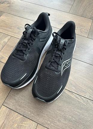 Нові оригінальні кросівки saucony guide (pwrrun) чорні