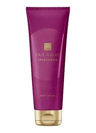 Парфюмированный лосьон для тела far away splendoria avon (125 мл)