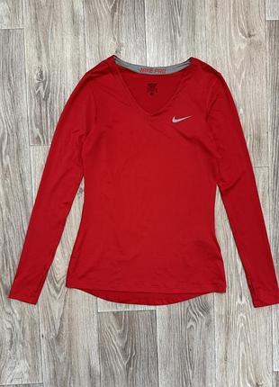 Спортивный реглан nike pro женский