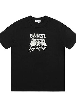 Футболка ganni 12-14 робочих днів