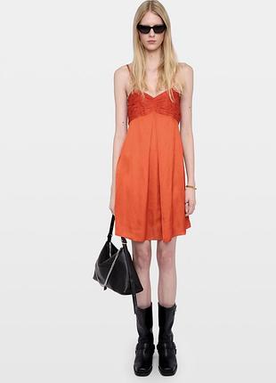 Платья сукня короткая zadig & voltaire