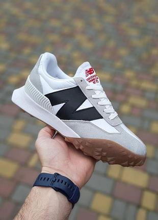 Чоловічі кросівки new balance xc 72 m white black білі з чорной n на коричневій кросівки нюбеланс 44(27.5см)