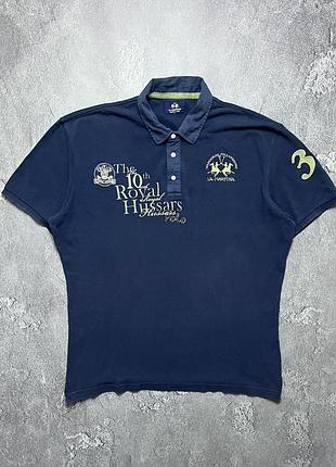 Vintage винтажное поло la martina ла мартина big logo y2k size xl размер хл
