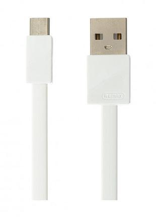 Micro usb кабель 1 м blade remax rc-105m-white