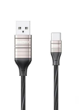Type-c кабель 1 м el ultimate edition remax rc-130a-black