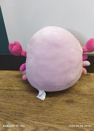 Squishmallows мягкая игрушка краб 2