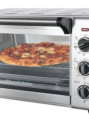 Духовка електрична russell hobbs express air fry mini 26680-56 1500 вт сіра