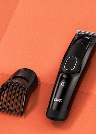 Машинка для стрижки волос braun hairсlip hс-5310 6 вт черный