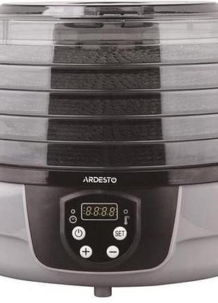 Сушилка для овощей и фруктов ardesto fdb-532ttc 250 вт черная