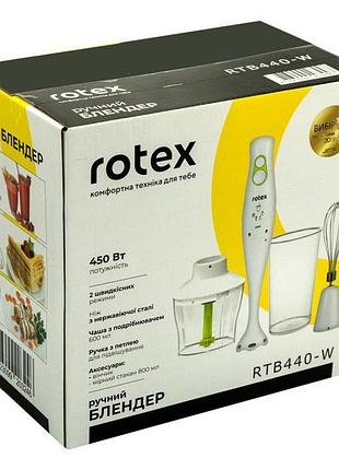 Блендер rotex rtb440-w 5