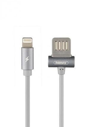 Кабель micro usb 1 м waist drum сірий remax rc-082m
