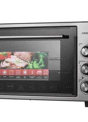 Піч електрична ardesto meo-s45-fgg 45 л
