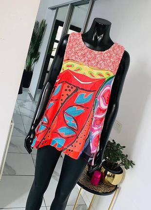Яркая летняя майка desigual, размер xl