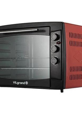 Печь электрическая vilgrand voe 650-18 red 65 л красная