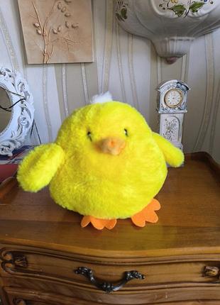 🐥 пухнасте м'яке курчатко-подушка