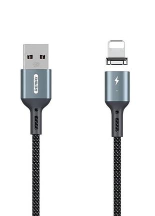 Кабель lightning 1 м cigan magnet remax rc-156i-black