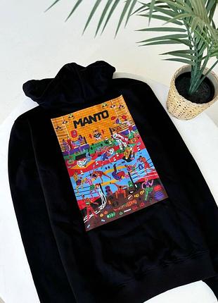Худи manto jym толстовка manto манто худи мужской manto худи с лого спортивная кофта manto m