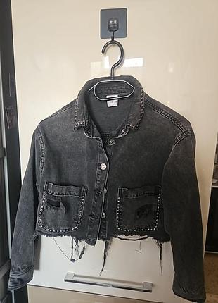 Джинсова курточка zara