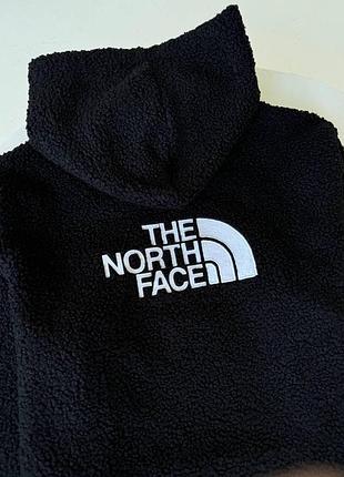 Хит!!! плюшевое худи the north face с вышивкой на спине, худи тнф мужское, плюшевое худи m