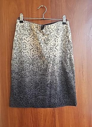 🛍marccain. практически новая юбка-резинка, карандаш на подкладке