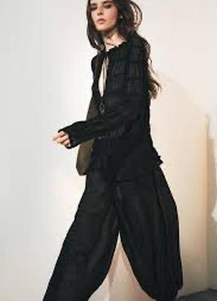Штани саруель zara, штани аладіни зара, брюки балон 4