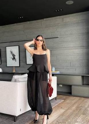 Штани саруель zara, штани аладіни зара, брюки балон 6