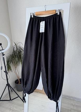 Штани саруель zara, штани аладіни зара, брюки балон