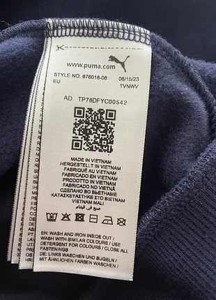 Новая оригинальная кофта бомбер puma squad track jacket (артикул: 676018-06) 5