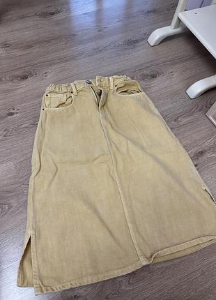 Джинсова спідниця zara
