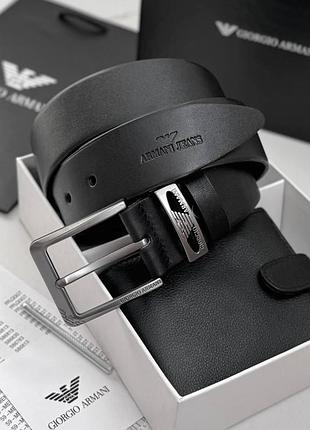 Мужской подарочный набор портмоне и ремень armani (113)