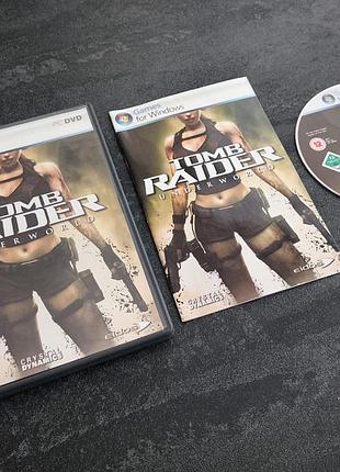 Диск tomb raider underworld (pc)