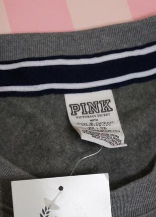 Свитшот victoria´s secret xs s оригинал pink виктория сикрет пинк свитер оверсайз6 фото