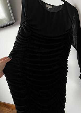 Чорна сукня h&m 4