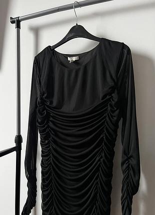 Чорна сукня h&m 7