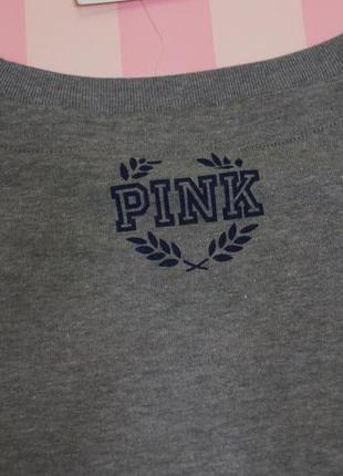Свитшот victoria´s secret xs s оригинал pink виктория сикрет пинк свитер оверсайз9 фото