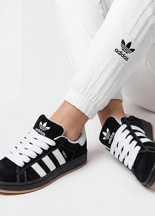 Жіночі кросівки adidas campus 1771 black 40