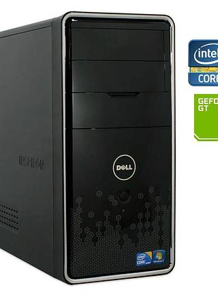 Пк dell inspiron 580 tower / intel core i5-650 (2 (4) ядра по 3.2 - 3.46 ghz) / 8 gb ddr3 / 250 gb hdd / nvidia geforce gt 420, 1