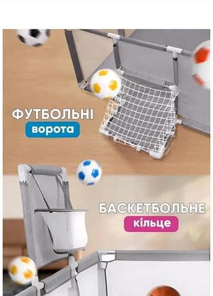 Детский манеж, с портативной сумкой для манежа.