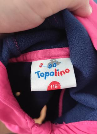 Курточка softshell topolino 116см 3