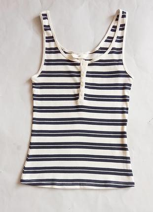Базова майка h&m у морському стилі ⚓